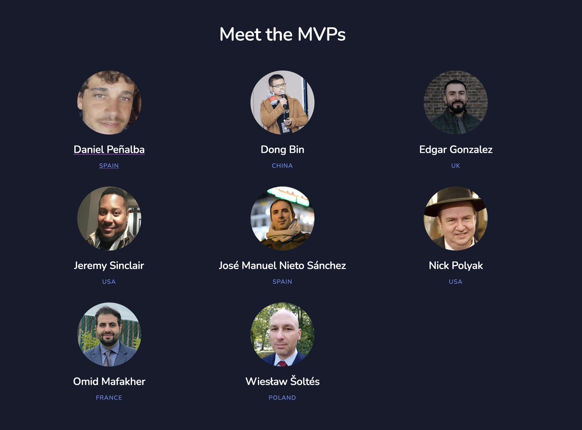Meet the Avalonia MVPs! 🎉

avaloniaui.net/Mvps