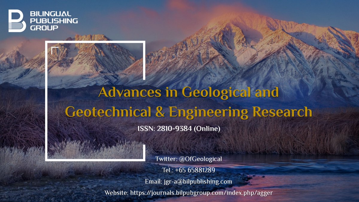 AGGER is an open access journal. 
The journal focuses on innovative of research methods at all stages and is committed to provide theoretical and practical experience for all these who are involving in these fields.