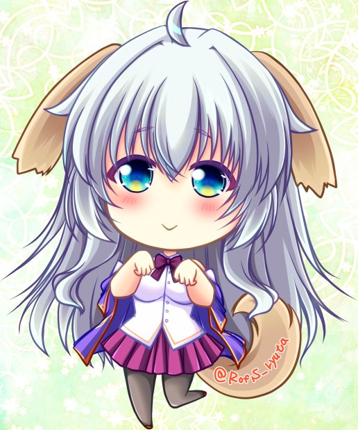 冬コミのアクスタ出来ました。アルカナアルケミアのわんわんおな瑠璃姉です(*'ω')現物が届きましたらまたポストします～