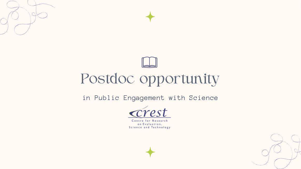 Find out more about #CREST's Postdoctoral Fellowship in Public Engagement with Science (2024) here: www0.sun.ac.za/crest/ecowine-… @MatiesResearch @SUArtsSocialSci @StellenboschUni @marinajoubert