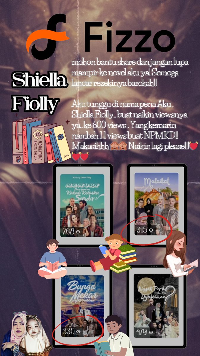 ShieLD_olly's tweet photo. Upin lagi yak!
#fizzo
#fizzoid
#novelfizzo
#novel
#newadult #knowledge #family #drama #Qurban #Pesantren #babygirlboy #college #author #pondok #religious #household #pesantren #angel #Moslem https://t.co/NWCPiRIPPJ