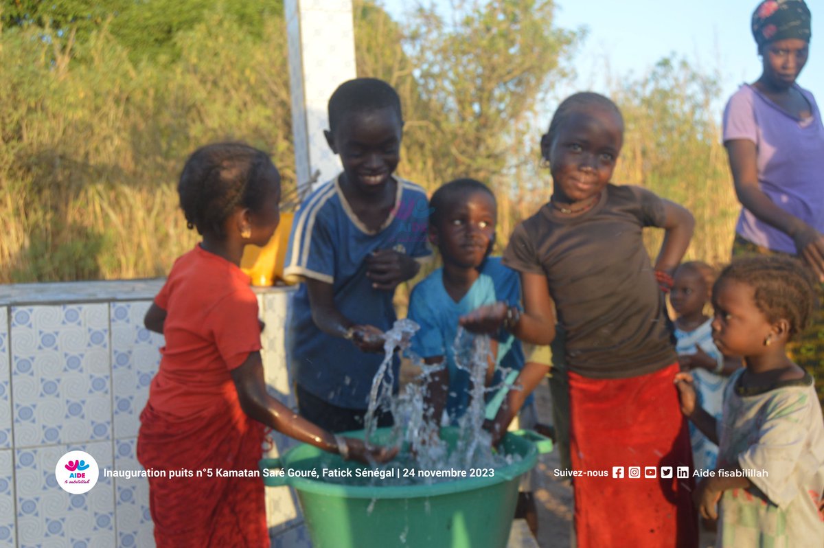 AideFisabililla's tweet image. INAUGURATION DU PUITS (5) SITUÉ À KAMATANE SARE GOURE DANS LA RÉGION DE FATICK.

Salam la famille, plongez dans les souvenirs visuels de l&apos;inauguration de votre cinquième puits le vendredi 24 novembre 2023.

#aide #fisabilillah #puits #construction #help #fatick #kebetu