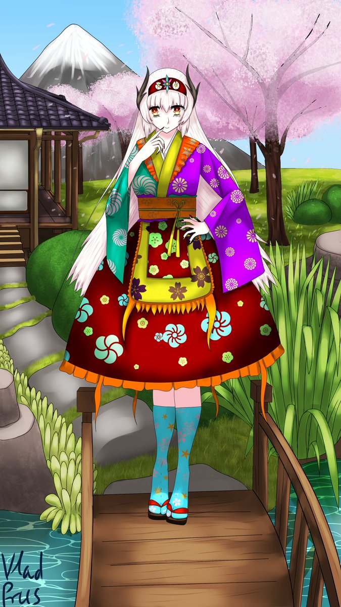 VladPrus2's tweet photo. My second analysis of my previous art
Today - "Project lolita - Kiyohime" https://t.co/YiuQ8sfaNo