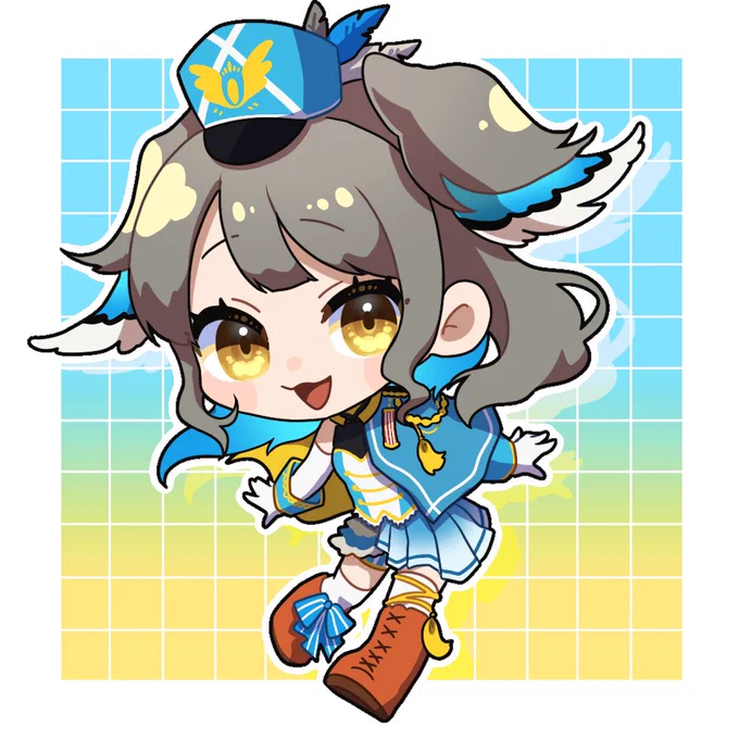 #RTしたVtuberさんを描く デフォルメイラストを描かせてください!    参加方法RT+リプライ  〆切人数10名  参考画像並のクオリティとなります 完成を気長にお待ちいただける方のみご参加していただけると幸いです 透過pngが必要な方はリプライに記載お願いします  ↓参考画像