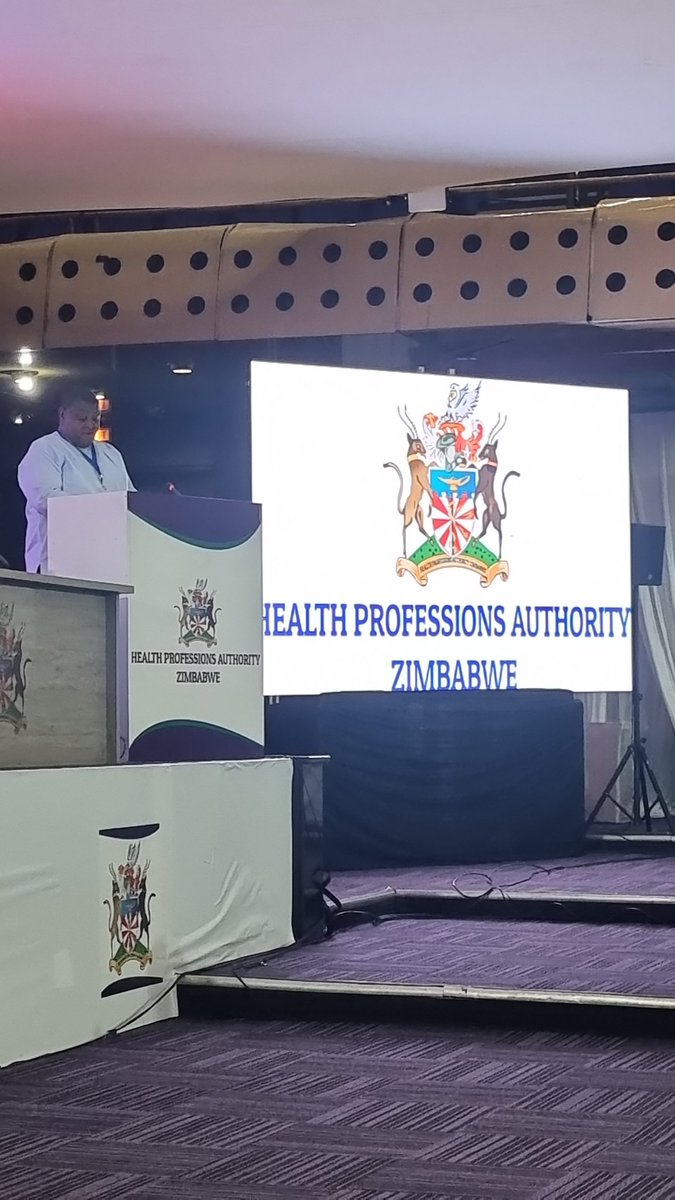 The Health Professions Authority Annual Congress 2023!HPA President Mr. Ranganayi C. Mubvumbi emphasizes our commitment to service excellence. Engage, learn, and shape the future of healthcare! #HPA2023 #ServiceExcellence