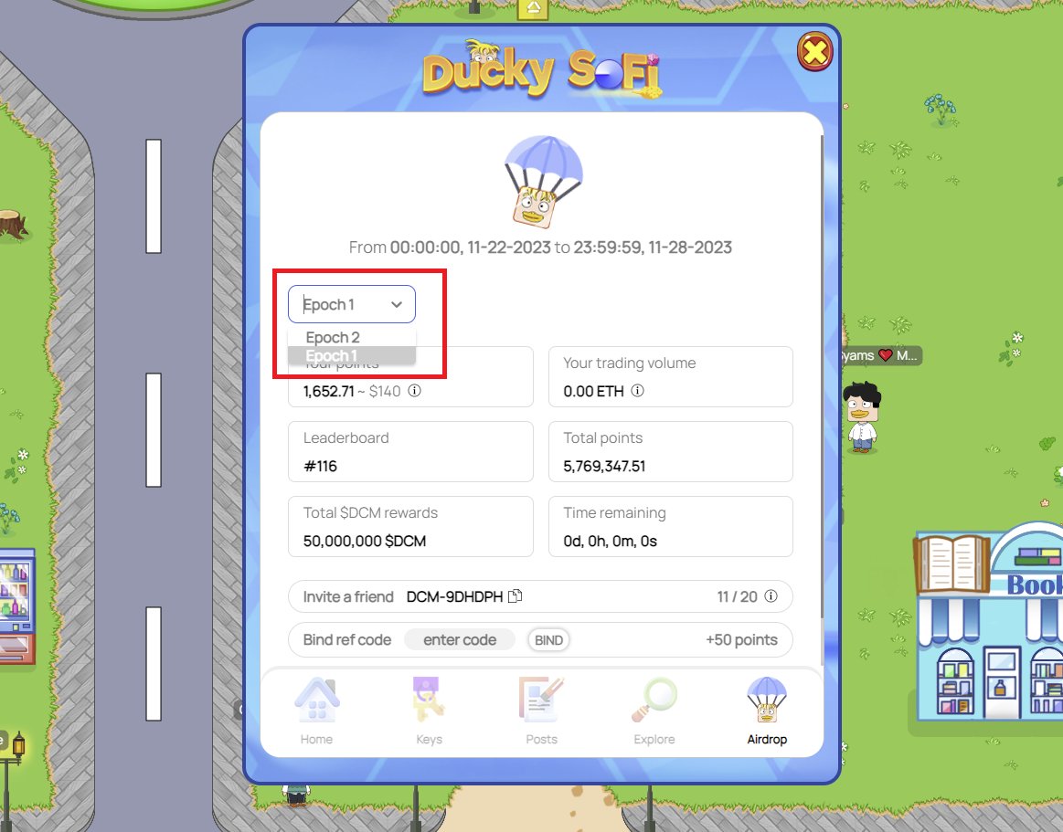 Instructions for calculating the amount of $DCM you have earned!

👉 Click here to see the exact points you earned from epoch 1.

👉 From there, you can calculate the exact amount of $DCM you earned in epoch 1 based on the formula:

💰 Earned $DCM tokens = Earned Points * (Total
