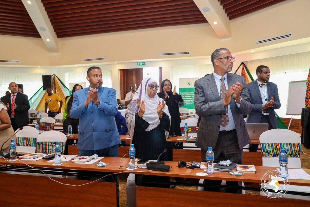 Dr Workneh Gebeyehu (@drworkneh) on Twitter photo On the 1st day of my 2nd term as Executive Secretary of <a href="/igadsecretariat/">IGAD Secretariat</a> I held a family meeting with all my staff to take stock of the challenges and achievements over the last 4 years and chart our shared journey for the next term in office.
My duty for IGAD is to support the On the 1st day of my 2nd term as Executive Secretary of <a href="/igadsecretariat/">IGAD Secretariat</a> I held a family meeting with all my staff to take stock of the challenges and achievements over the last 4 years and chart our shared journey for the next term in office.
My duty for IGAD is to support the