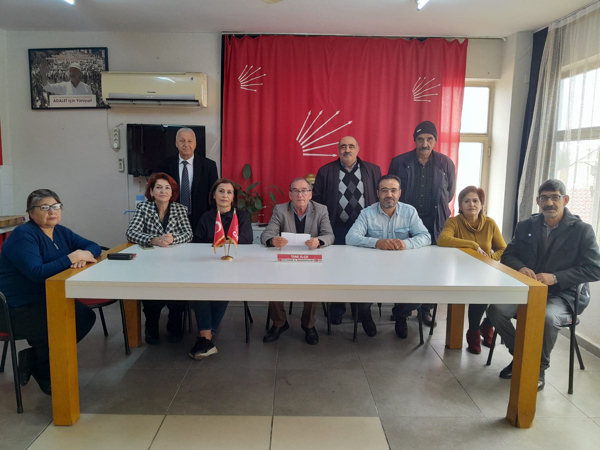 'Adalet ve Hukuk Krizi' ne bir kez daha "DUR" demek için 29 Kasım 2023 Çarşamba günü  saat 11:00 de İlçe Baskanligimizda  tum orgutlerimizle birlikte eş zamanlı basın açıklaması yaptık.
#adaletvehukuk
#dur
<a href="/TireIlce/">Chp Tire İlçe Başkanlığı</a>
<a href="/chpizmiril/">CHP İZMİR İL BAŞKANLIĞI 🇹🇷</a>