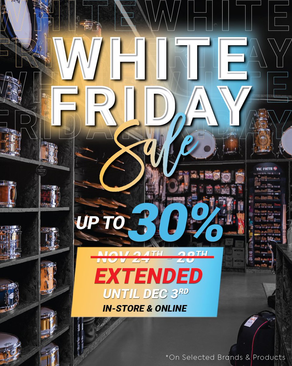 White Friday Extended - shop until December 3rd with the best prices!

Time to start Christmas Shopping 🙌👀

melodyhousemi.com 

#whitefriday #nationalday #saleseason #blackfriday #discountshopping #salesalesale