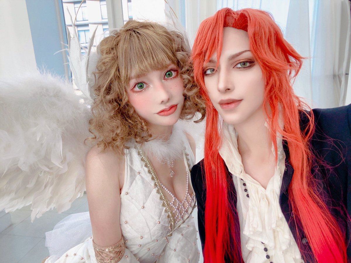 Gabrfemto's tweet photo. 美しき天使たちと🤍👼🤍
#創作party_charme3 https://t.co/k3NLih9wqN