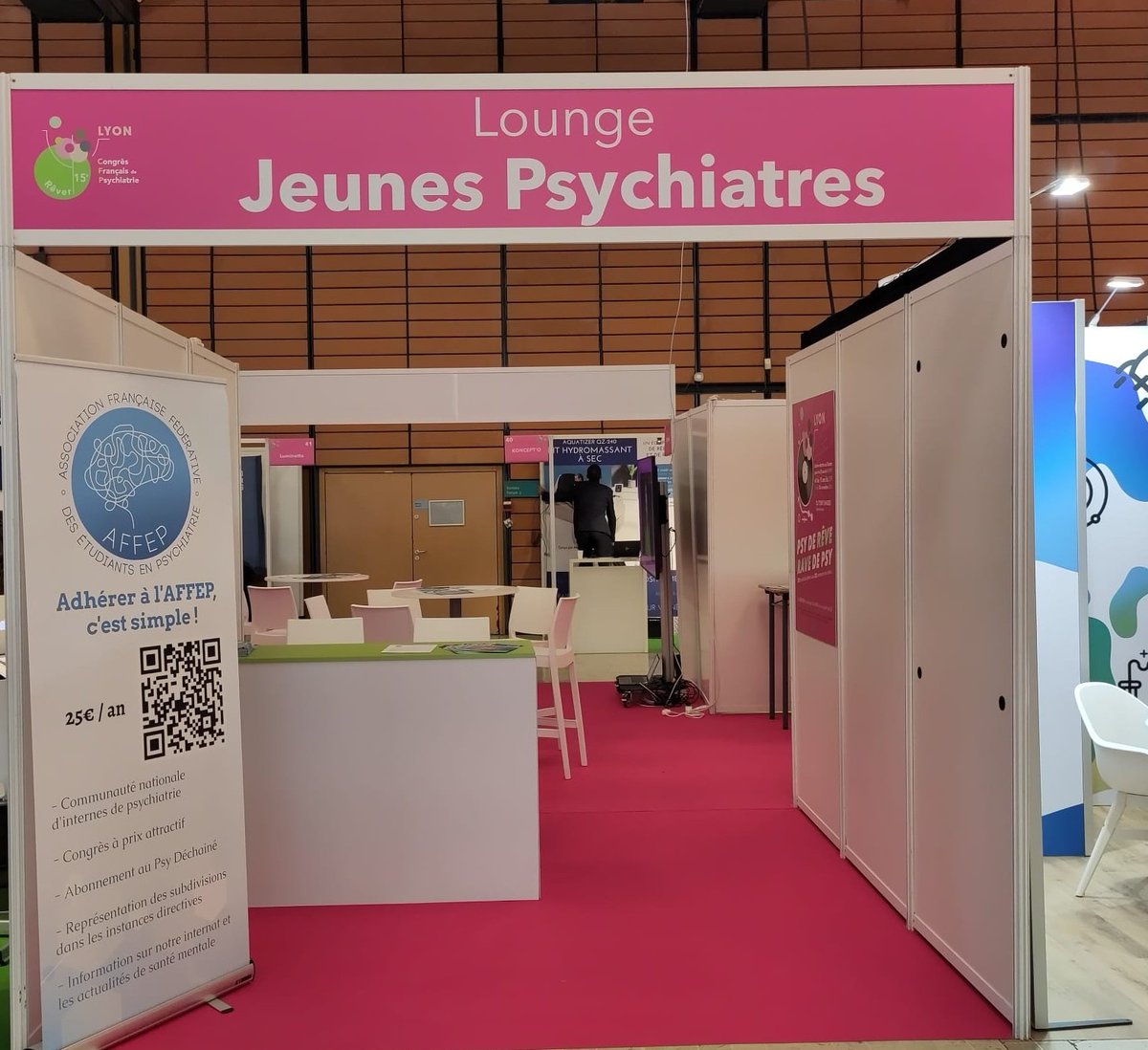 AFFEP (@affeptweet) on Twitter photo Le bureau de l'AFFEP vous attend sur le Lounge Jeunes Psychiatres du CFP ! N'hésitez pas à passer pour découvrir ce que nous faisons pour les internes 🤓🧠
<a href="/JeunesPsysCFP/">Comité Jeunes Psychiatres CFP</a> Le bureau de l'AFFEP vous attend sur le Lounge Jeunes Psychiatres du CFP ! N'hésitez pas à passer pour découvrir ce que nous faisons pour les internes 🤓🧠
<a href="/JeunesPsysCFP/">Comité Jeunes Psychiatres CFP</a>