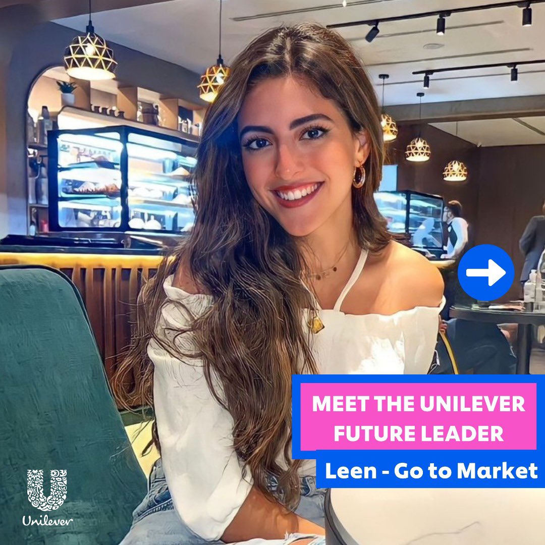 Soolvit_'s tweet photo. Leen's Unilever journey started in 2021 as a CD Excellence, and since then, she has had exciting experiences and amazing opportunities. Swipe left to explore the true essence of being a Unilever Future Leader! 
📍https://t.co/Yh03sg093D https://t.co/yNiwLkw9WW