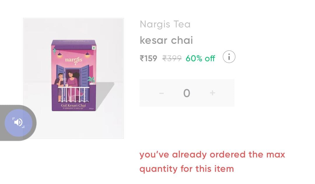 agamgala's tweet photo. What a stupid app, how does one not want business, if I like a product and I would want to buy it again. But no @CRED_club wouldn't let you buy it because they think you've ordered more than you should. Shit logic!! https://t.co/b5WisWmyyf