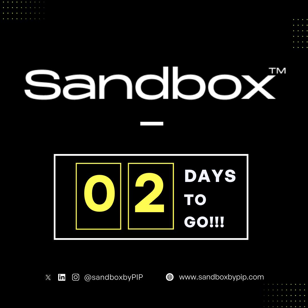 2 days left! 🥳💃

The anticipation is rising! Are you a product manager seeking exciting projects or a company in need of skilled PMs?

Sandbox is here for you!

Want to know more about sandbox?

Click here: bit.ly/aboutsandbox

#SandboxLaunch #Hiring #ProductManagers