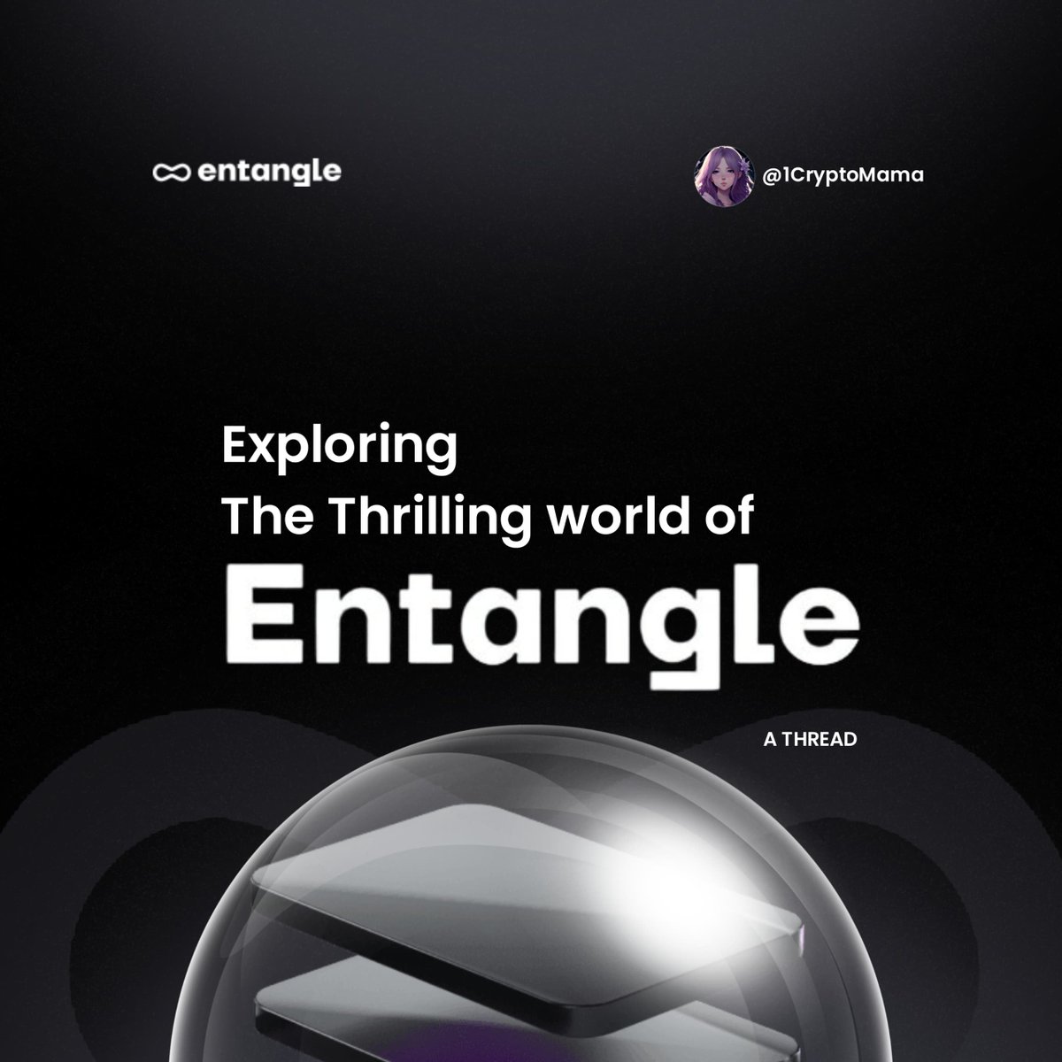 1CryptoMama's tweet photo. Ready to explore the thrilling world of @Entaglefi Blockchain ?

Here's how you can get access to one of the most hyped token launches coming up

10 exclusive NFT wl spots await those who follow @WebverseNFT and complete the task on the last part of this tweet thread
 🧵 https://t.co/qyZ5LLcHlT