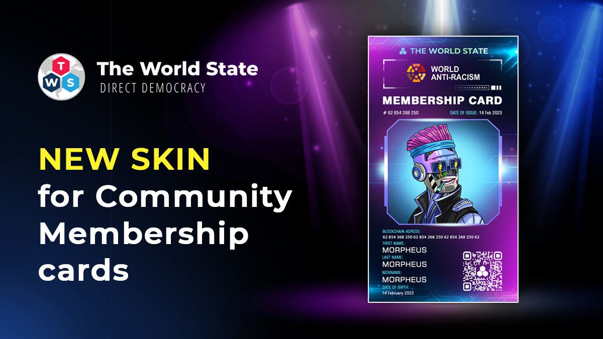 The Web3 survey on TWS Web3 Platform has concluded! Citizens have chosen the new default skin for community membership cards. Option #4, with 21% of votes, will now be the default for all members. Your votes and engagement are shaping our project! See the results:…