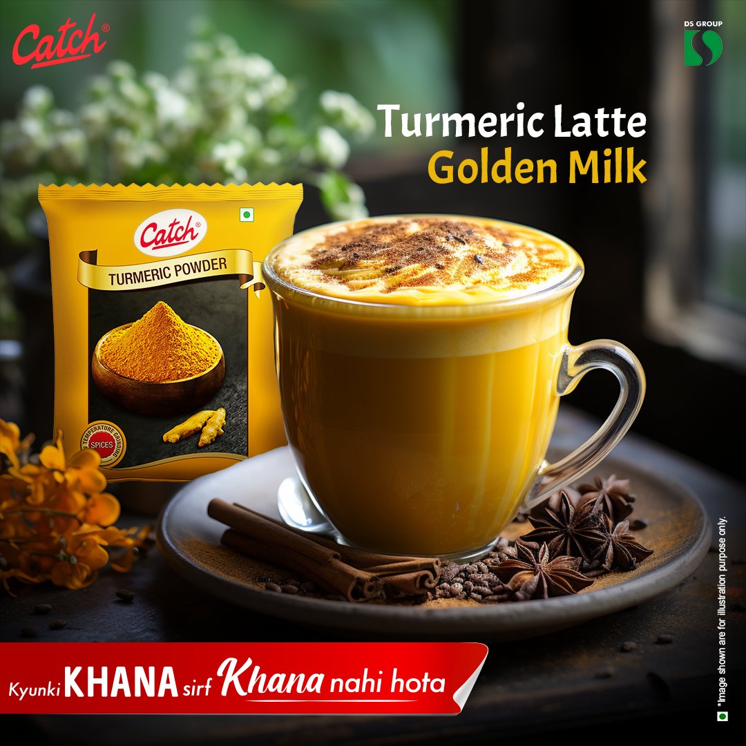 catch_foods's tweet photo. Catch Turmeric Powder se banaiye golden milk aur kijiye healthy habits ki shuruaat haldi ke saath.
#CatchFoods #IndianFood #Cooking #Craving #Food #KyunkiKhanaSirfKhanaNahiHota #CatchTurmericPowder #Turmericlatte https://t.co/QVAACyEZqt
