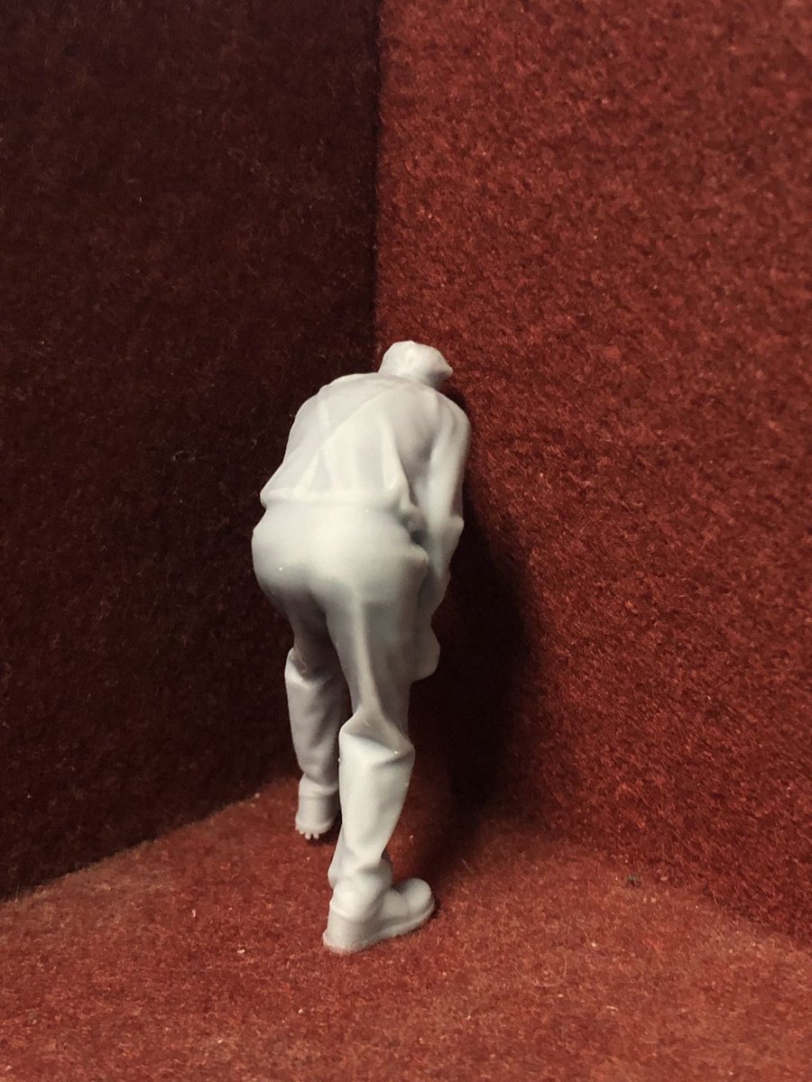 NRailworks's tweet photo. G-Scale Engineer figure - 3D scanned from real people to get realistic looks and poses! Unpainted and perfect for your model railway. Approx 47mm tall, G-Scale 1:22.5 #GScale #ModelRailway #Engineer
Get one at https://t.co/vI5o7JEFv1 #GN15 #narrowgauge https://t.co/AVa9D3QgjT
