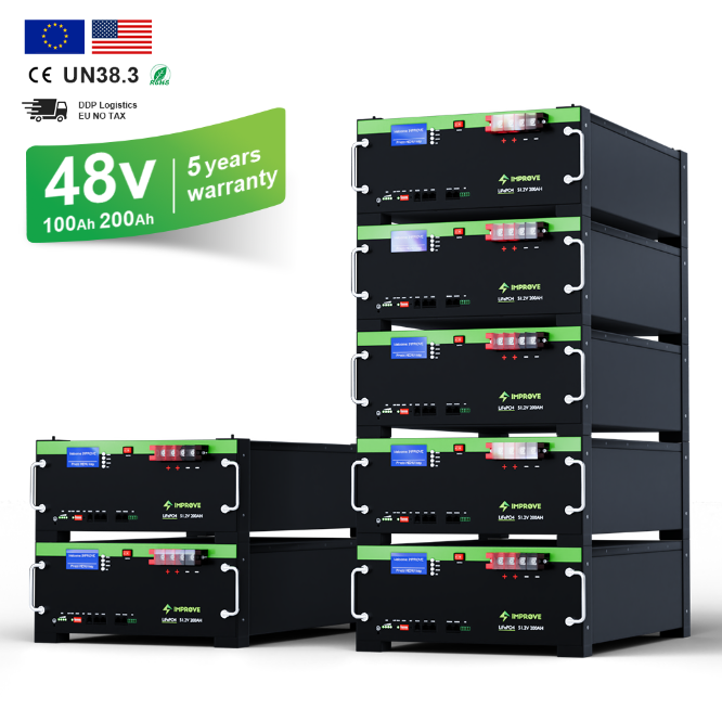 ImproveBattery's tweet photo. Elevate your energy storage game with IMPROVE's 48V 200Ah LiFePO4 Rack-Mounted Battery!  Designed for efficiency and reliability, this powerhouse seamlessly integrates into your energy system. Whether it's for home, business, or industrial use #RackMountedPower #IMPROVEBATTERY https://t.co/2WfJAwlfxC