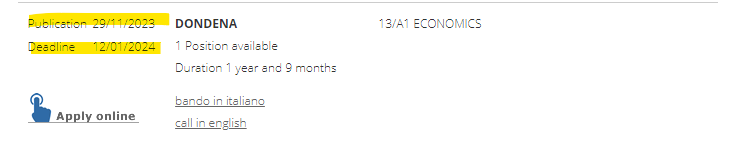 📢Come work at @Unibocconi @DondenaCentre  with @elisabettadecao @pietrobiroli Silvia Mendolia & me on 'Genetic and labor market influences on health over the life cycle' #GENES
Apply for the  #postdoc at this link. Deadline 12 Jan 2024 #econtwitter #econX
jobmarket.unibocconi.eu/?type=a&urlBac…