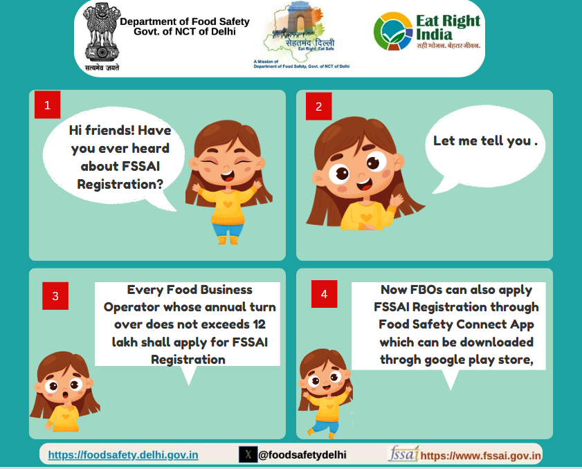 Now FSSAI Registration can also be applied through Food Safety connect App
<a href="/NehaBansal31/">Neha Bansal 🇮🇳</a> <a href="/KumarAshok0810/">Ashok Kumar</a> <a href="/fssaiindia/">FSSAI</a>