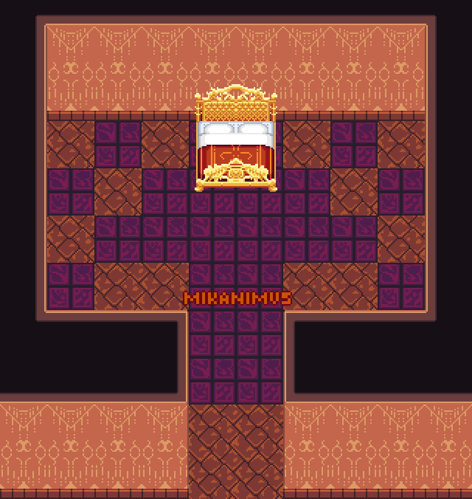 The royal bed 👑

#pixelart