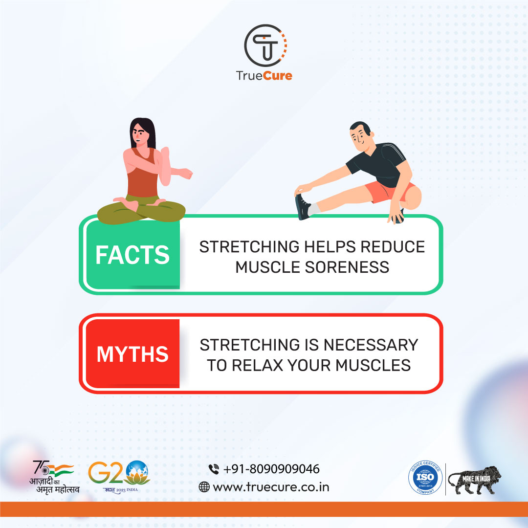 true_cure's tweet photo. 🧘‍♀️🤔#MythBusted! Recent studies say stretching may not reduce muscle soreness! 💪But don't worry, it's still crucial for muscle relaxation and mobility. 🙌🏃‍♀️Keep stretching regularly, but remember, it's not a magic solution for soreness!😉 #StretchSmart #KeepMoving #TrueCure https://t.co/oS5z2mJwWr