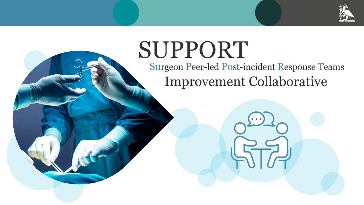 Our SUPPORT Collaborative's 18-month project launches January 2024.

This period of innovation and support will reshape how we care for our surgeons after adverse events in surgery.

Implement best practices effectively. Get started here: ow.ly/UW6i50PV0nL #MedTwitter #NHS