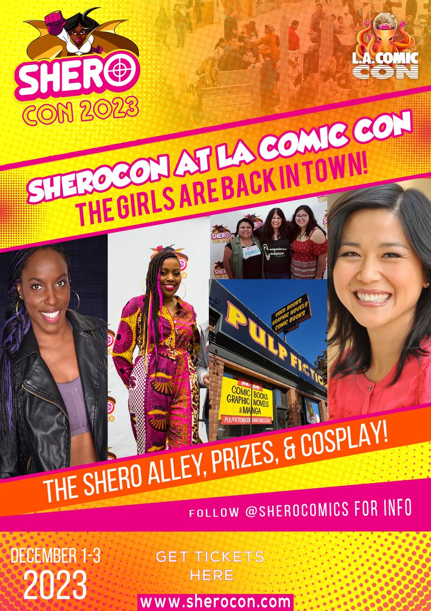 HollywoodLadyj's tweet photo. Iβm BOOTH #1414 in The SHERO Alley @comicconla @SheroComics
Iβll be βπΎ, πΈ, and ποΈ (doing raffles daily)
#LAComicCon #Janeshia #comiccon #EmmyNominated #Panderverse #SouthPark #actor #voiceactor #voiceover #Nomble #WakandaForever #EricCartman #ParamountPlus #fandom #geek #nerd https://t.co/S2FggwKa4N