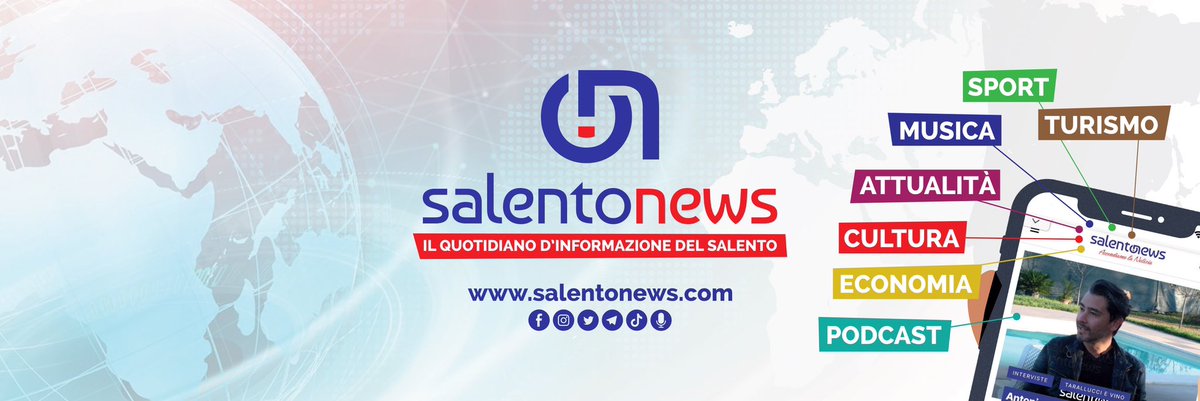 Il quotidiano d'informazione del Salento | Accendiamo la Notizia, in 280 caratteri💡