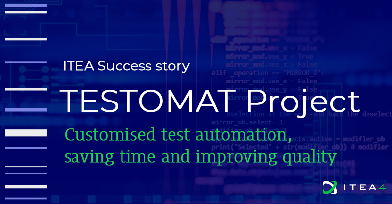 ITEA_4's tweet photo. The ITEA @TestomatProject focused on providing software teams with personalised roadmaps for improving their automated testing in a cost-efficient manner. Discover their success story! 👇