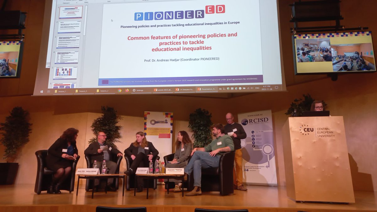 Over the past 2 days, we joined the <a href="/Inclusion4scho1/">Inclusion4Schools</a> conference in Budapest to talk about how to reverse #inequalities in #education.

We had very insightful discussions with researchers, practitioners, journalists &amp; policy-makers.

Thank you for the thought-provoking experience!