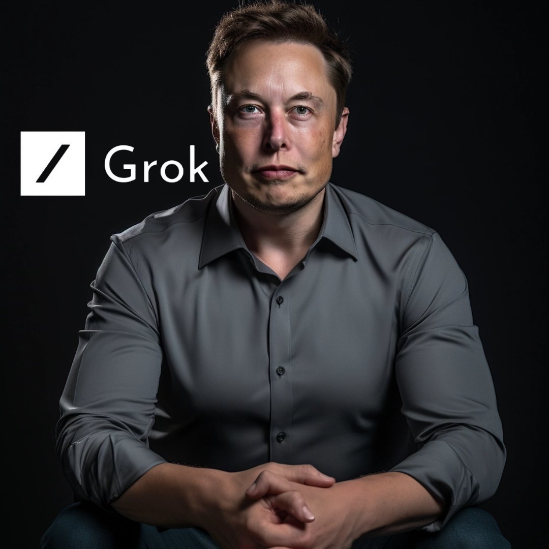 Grok, AI on X expected this week.

🎯 Elon's Masterplan:

🔱Grok, competing with ChatGPT, is unique with its training on billions of tweets and access to live 𝕏 data.

🔱 The integration into 𝕏's platform is smooth, featuring a dedicated tab, which may boost user time on 𝕏.