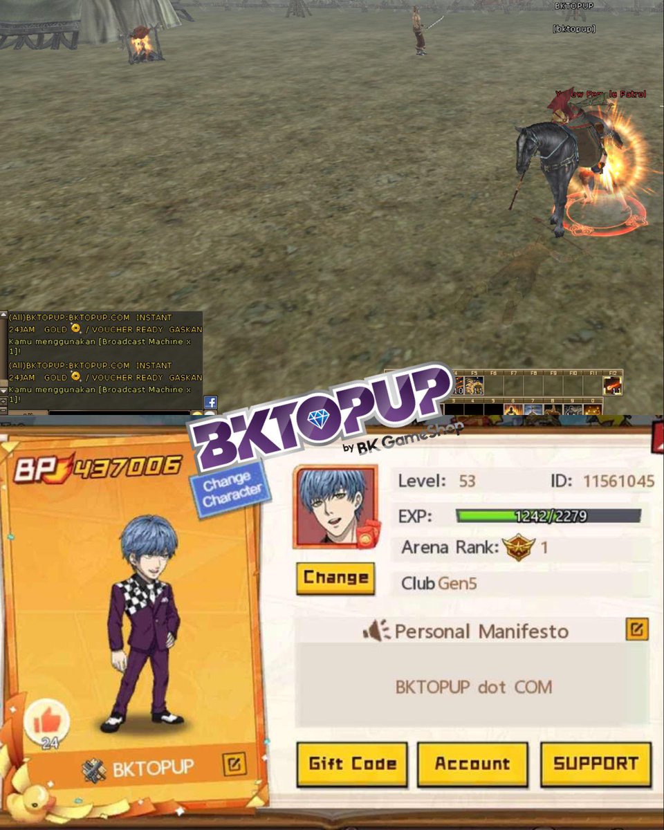 bktopup's tweet image. Voucher WaveGame
Ready Instant 
Bktopup.com

#voucher #wavegame #3kback2past #onepunchman #onepunch #game #zonauang #mlbb #mobilelegends