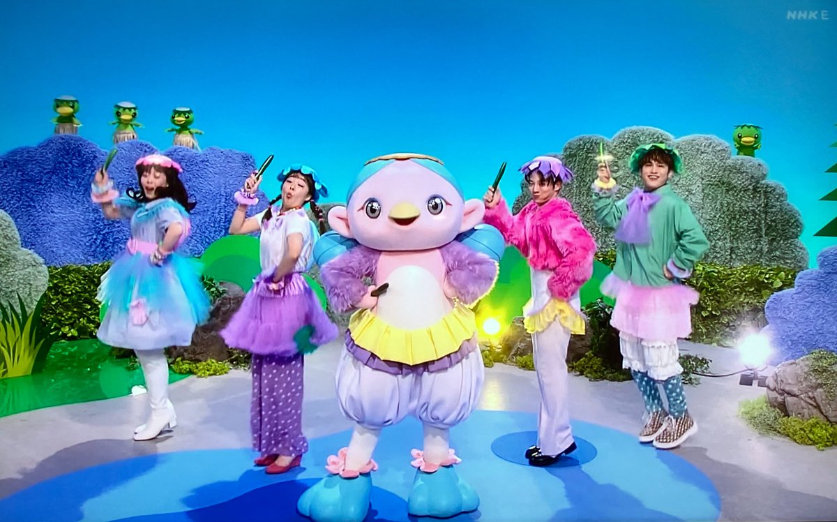 かっぱなにさま？かっぱさま！のみももに合わせたスタイリングすきやで