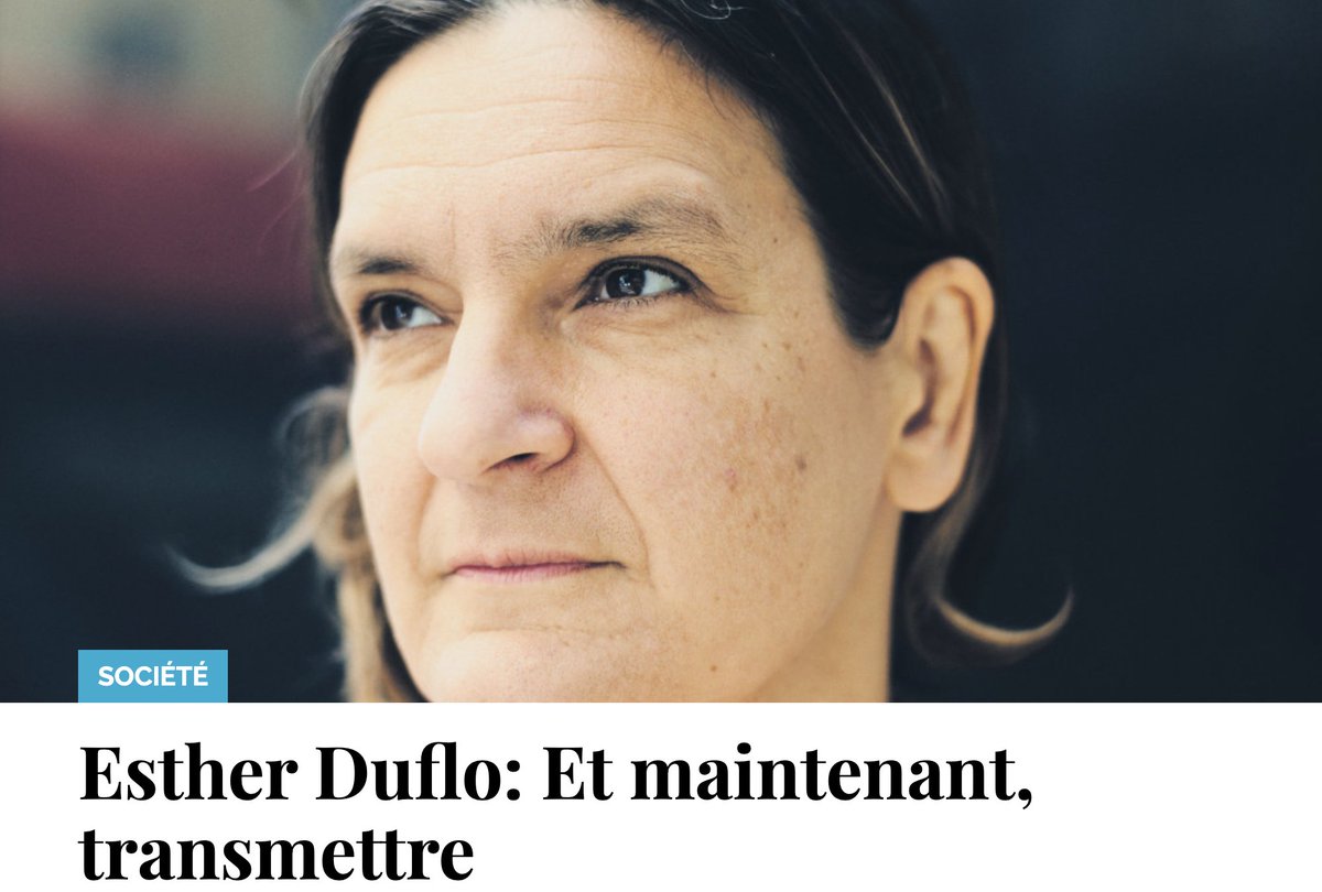 ReformesCh's tweet photo. https://t.co/9iKG1iRqGU
La Prix #Nobel d’#économie aux racines #protestantes a contribué à professionnaliser le regard sur la #pauvreté. Elle s’assure aujourd’hui que ces connaissances #transformatrices ne restent pas l’apanage d’une #élite. https://t.co/bbsbXMc5Oc
