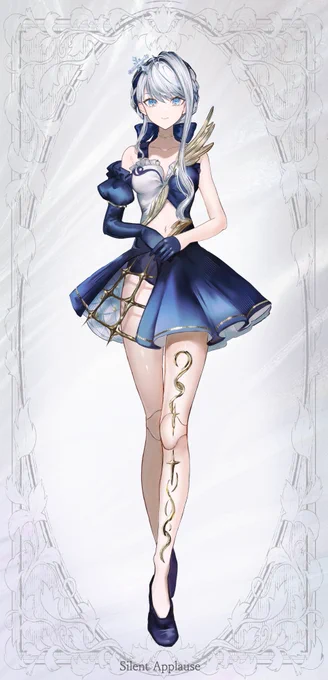 Silent Applauseキャラクターデザインを担当しました 