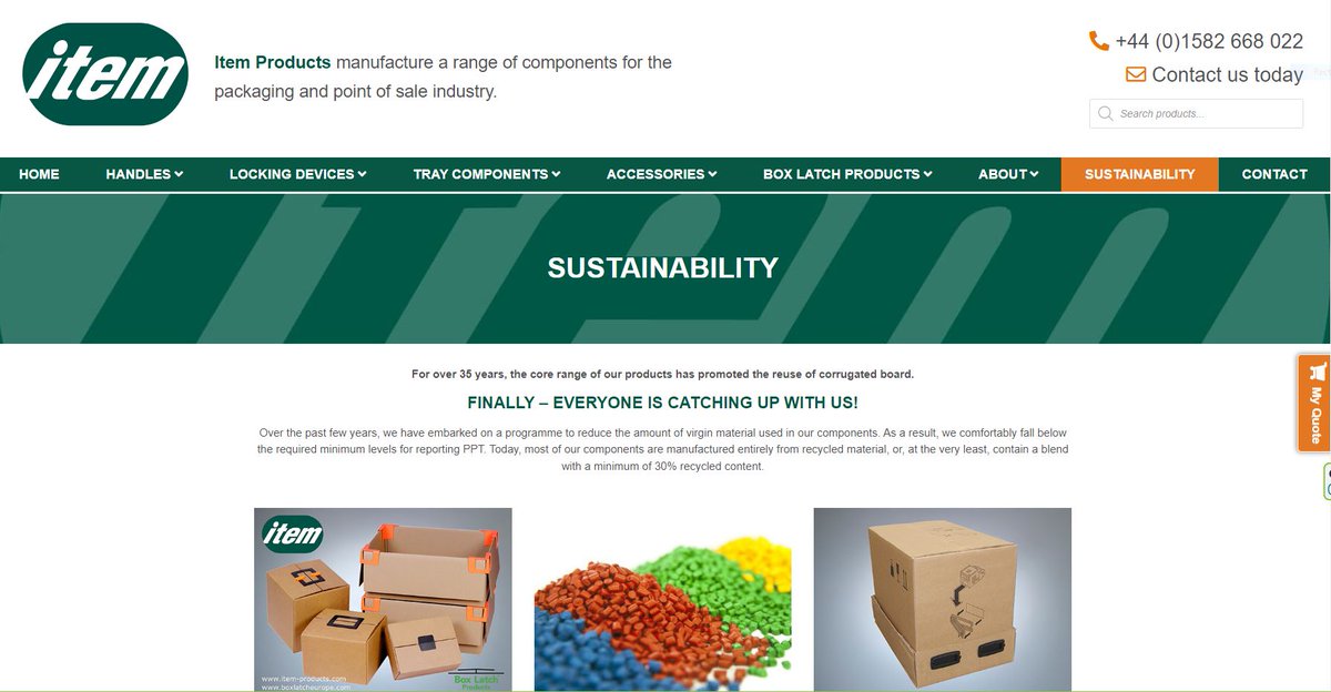 itemproducts's tweet image. Keeping our website fresh, we&apos;ve added a new &apos;Sustainability&apos; page - like to find out more, just check it out! item-products.co.uk/sustainability/ #packagingcomponents #sustainabilty #recyclable