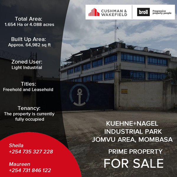 BrollKenya's tweet photo. Prime property for sale!

This prime industrial Park, nestled along the Nairobi-Mombasa highway in Jomvu Area, Mombasa is up for sale.

The industrial park boasts of an office park, spacious warehouses, auxiliary structures, and ample parking space.

https://t.co/E4kU7EJ743 https://t.co/Jq3jUMxoV2