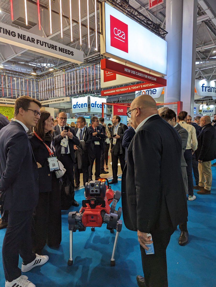 🌐🤖 Join <a href="/anybotics/">ANYbotics</a> at the <a href="/Exhibition_WNE/">WNE - World Nuclear Exhibition</a>, the global meeting place for the nuclear energy sector! We demonstrate how #ANYmal can perform frequent, accurate, and autonomous inspections of #nuclear facilities.

#NuclearEnergy #RoboticInspection