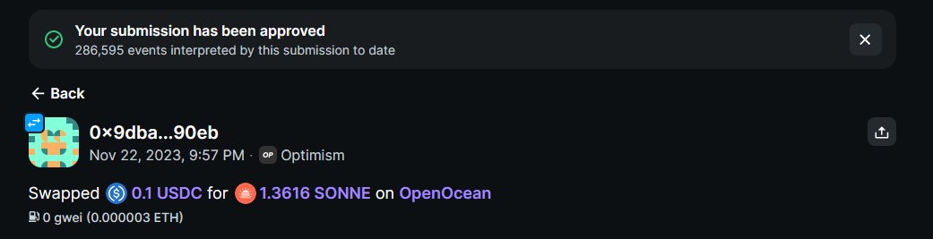 agriimony's tweet image. 286K events interpreted for @OpenOceanGlobal on @zapper_fi 🤯

Much transaction, such satisfaction ⚡