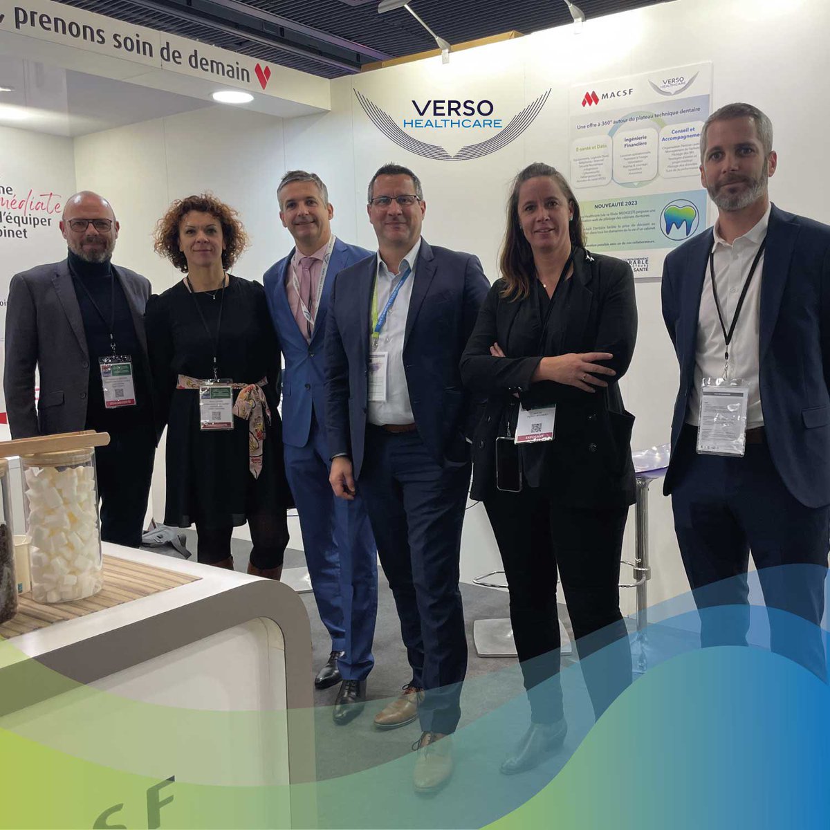 versohealthcare's tweet image. Les collaborateurs Verso Healthcare (@groupe_MACSF) sont présents sur le congrès #ADF2023 pour vous rencontrer et échanger autour de vos projets !
 
L’occasion de découvrir l’outil Cockpit Dentaire et notre offre à 360°🦷✨
 
📍 RDV Stand MACSF N°1L26
#sante #dentaire #dentiste