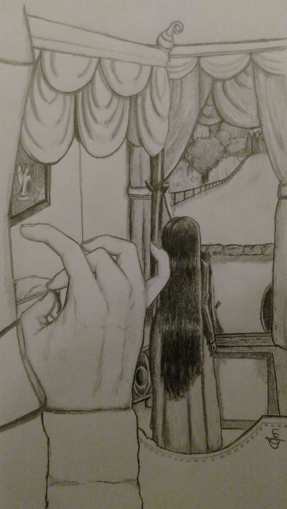 PsyKev88's tweet photo. Art of the Day: "Hold Still". Buy at: https://t.co/Ej4WqkPYsX https://t.co/QCpk8KHCqN