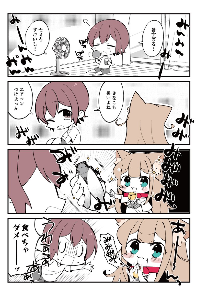 🐈43話 み¨み¨み¨み¨っ #小倉さん家のきなこ