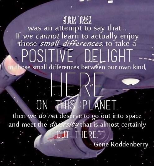 Remembering this truth, this holiday season. ✨✨✨ #roddenberry #holidays2023 #StarTrek