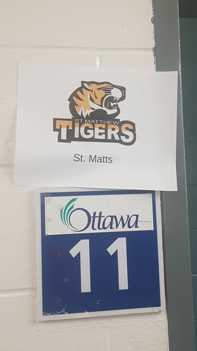 St. Matt's Tigers / Intermediate (@tigers_mayo) on Twitter photo Getting set for <a href="/StMatthewOCSB/">St. Matthew High School</a> Tigers Girls Ringette Tournament here in Barrhaven. Thanks to John McRae HS for running it. <a href="/CapoOttawa/">Philip Capobianco</a> Getting set for <a href="/StMatthewOCSB/">St. Matthew High School</a> Tigers Girls Ringette Tournament here in Barrhaven. Thanks to John McRae HS for running it. <a href="/CapoOttawa/">Philip Capobianco</a>