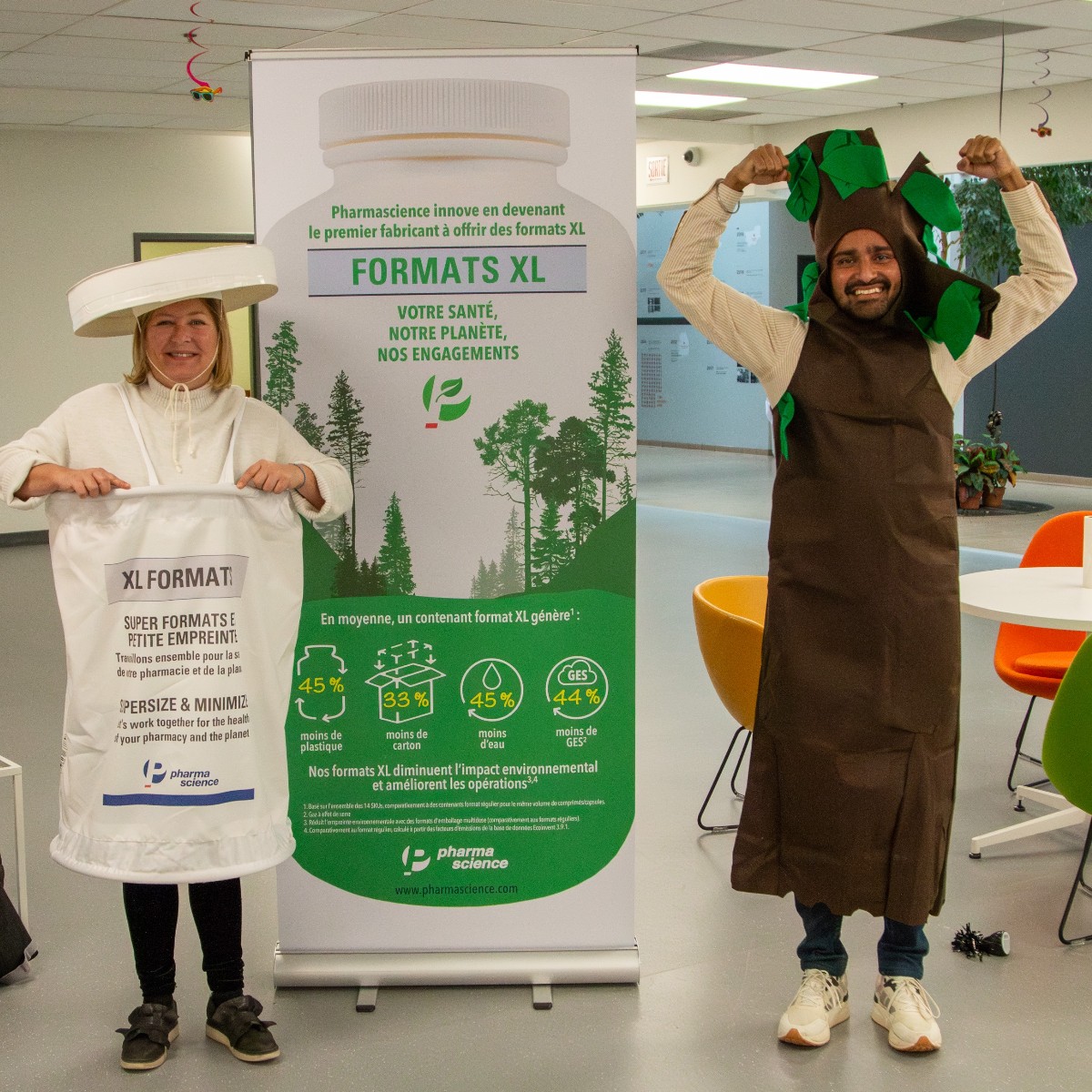 Pharmascience Canada, a division of Pharmascience, has launched new XL packaging formats for its Canadian pharmaceutical products!

🌿 These formats of 1000 tablets or more are not only more environmentally friendly, but also more convenient for pharmacists and patients.