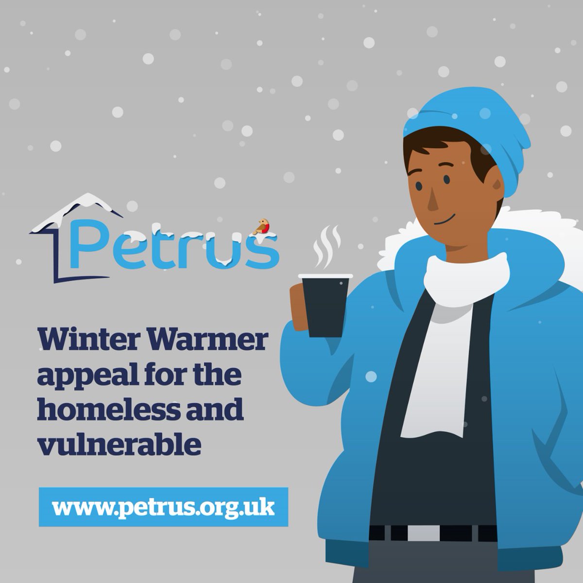 Winter can be a cold and lonely time. Especially if you don’t have somewhere to call home. You can help us be there for people who are homeless or at risk of homelessness. 🧣 🥫 🎁 🥕 🔗 Read more about how you can support our winter campaign: ow.ly/fuLv50QcoKY