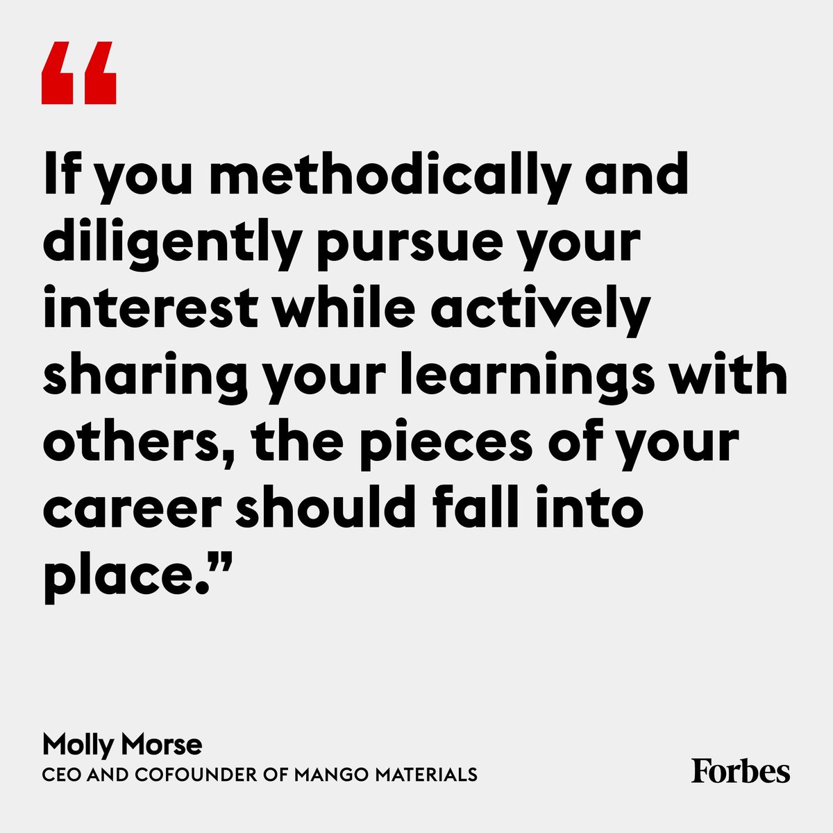 Forbes's tweet image. Quote of the day. #qotd