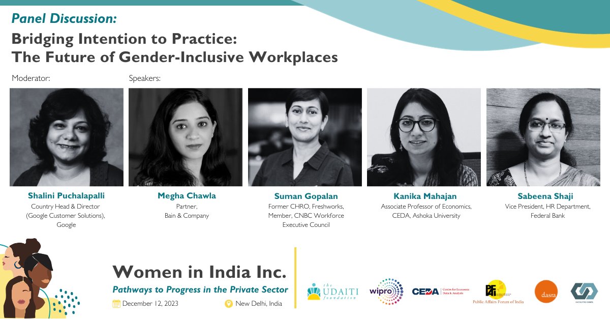 Ever wondered how organizations translate their commitment to #genderdiversity into tangible practices? This will be the main point of dialogue at our #paneldiscussion on, 'Bridging Intention to Practice: The Future of #GenderInclusive Workplaces.' 

Stay tuned for updates!